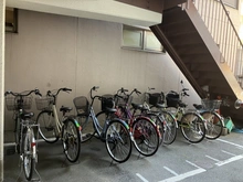 【大阪府/吹田市江の木町】ライオンズマンション第二江坂 駐輪場