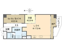 【大阪府/吹田市江の木町】ライオンズマンション第二江坂 間取り図