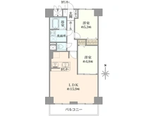 【大阪府/大阪市淀川区西宮原】新大阪ホワイトハイツ 間取り図