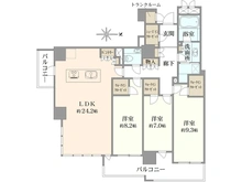 【大阪府/箕面市船場東】レ・ジェイド箕面船場ノースレジデンス 間取り図