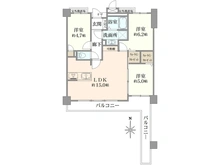 【大阪府/吹田市垂水町】ディオレ江坂 間取り図