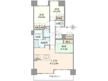 【大阪府/吹田市尺谷】アークレジデンス吹田千里丘 間取り図