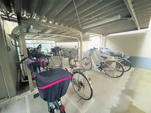 【大阪府/大阪市淀川区宮原】エバーグリーン新御堂 駐輪場