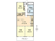 【大阪府/吹田市広芝町】GSハイム第一江坂 間取り図
