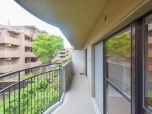 【大阪府/吹田市藤白台】千里藤白台リッツハウス バルコニー