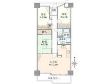 【兵庫県/西宮市笠屋町】ジークレフ武庫川公園 間取り図