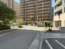 【兵庫県/宝塚市栄町】パークスクエア宝塚フォレストタワー 前面道路