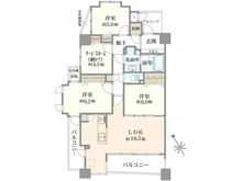 【兵庫県/宝塚市栄町】パークスクエア宝塚フォレストタワー 間取り図