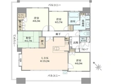 【兵庫県/宝塚市月見山】アズ・アドバン リーヴァ 間取り図