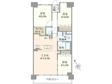 【兵庫県/西宮市津門川町】ジオ西宮コートテラス 間取り図