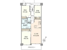 【兵庫県/宝塚市月見山】藤和ライブタウン宝塚 間取り図