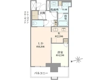 【大阪府/大阪市北区豊崎】ブランズタワー梅田ノース 間取り図