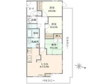 【兵庫県/西宮市神垣町】ロイヤルグラン夙川 間取り図
