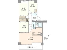 【兵庫県/西宮市今津巽町】コート甲子園南 1番館 間取り図