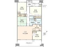 【兵庫県/神戸市東灘区西岡本】ザ・岡本プレミアム 間取り図