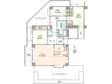 【兵庫県/宝塚市雲雀丘山手】メゾン雲雀丘花屋敷 間取り図