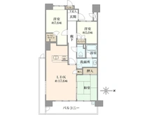【兵庫県/宝塚市すみれガ丘】ラ・ビスタ宝塚レフィナス 2番館 間取り図