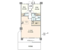 【兵庫県/西宮市広田町】ビューネ西宮五段坂 間取り図