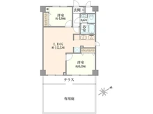 【神奈川県/横浜市緑区いぶき野】エンゼルハイム長津田 間取り図