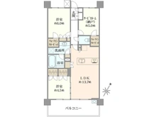 【神奈川県/横浜市青葉区桜台】プロミライズ青葉台 ステーションサイド（Dブロック） 間取り図