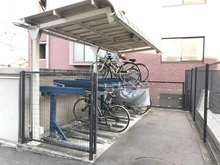 【神奈川県/横浜市青葉区荏田西】ヒルズ市ヶ尾 ビューステージ 駐輪場