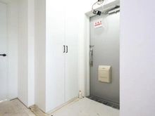 【神奈川県/川崎市宮前区けやき平】コスモ宮前平 玄関：リフォーム中