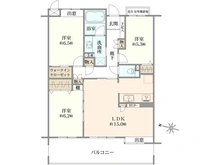 【神奈川県/横浜市青葉区たちばな台】カームステージ青葉台 間取り図