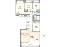 【神奈川県/横浜市青葉区藤が丘】ソルジェガーデン 間取り図