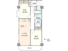 【神奈川県/横浜市神奈川区高島台】キャッスルマンションヨコハマ高島台 間取り図