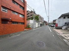 【神奈川県/横浜市青葉区藤が丘】ブラッサムコーポ藤が丘 前面道路