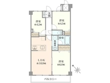 【神奈川県/横浜市青葉区荏田町】グランパークあざみ野 間取り図