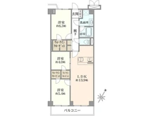 【神奈川県/横浜市緑区長津田】ダイアパレス長津田 間取り図