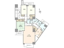 【神奈川県/横浜市都筑区茅ケ崎南】港北ガーデンホームズ 間取り図