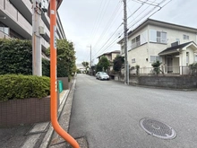 【神奈川県/横浜市青葉区荏田町】東急ドエル・アルス江田 前面道路