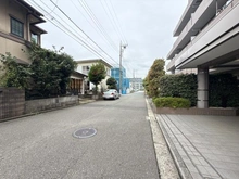 【神奈川県/横浜市青葉区荏田町】東急ドエル・アルス江田 前面道路