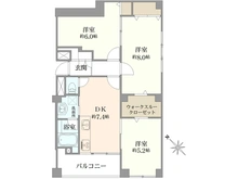 【神奈川県/横浜市青葉区市ケ尾町】ファミリーコーポ市が尾 間取り図