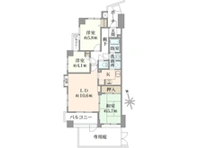【神奈川県/横浜市港南区最戸】ナイスアーバン上大岡フラッツ　 間取り図