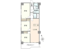 【東京都/豊島区池袋本町】池袋第2ヒルハイム 間取り図
