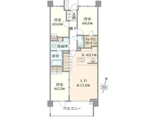 【東京都/文京区大塚】ブランズ文京護国寺 間取り図