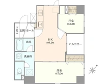 【東京都/文京区千駄木】グランドメゾン千駄木一番館 間取り図