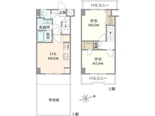 【東京都/文京区千石】エスポアール茗荷谷 間取り図