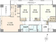 【東京都/文京区大塚】サンウッド文京開運坂上 間取り図