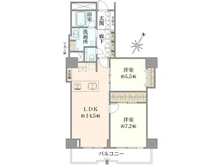 【東京都/文京区小石川】アトラスタワー小石川 間取り図