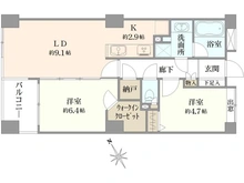 【東京都/文京区白山】ヴィラージュ白山 間取り図