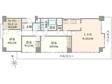 【東京都/文京区小石川】グリーンヒル小石川 間取り図