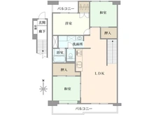【東京都/文京区関口】プラザ江戸川橋 間取り図