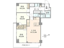 【東京都/文京区西片】ヴィラロイヤル文京西片 間取り図