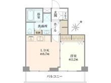 【東京都/文京区水道】ハイネス小石川 間取り図