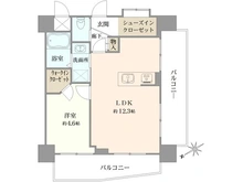 【東京都/文京区春日】モナークマンション後楽園 間取り図
