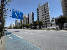 【東京都/文京区白山】キングヒルズ白山 前面道路